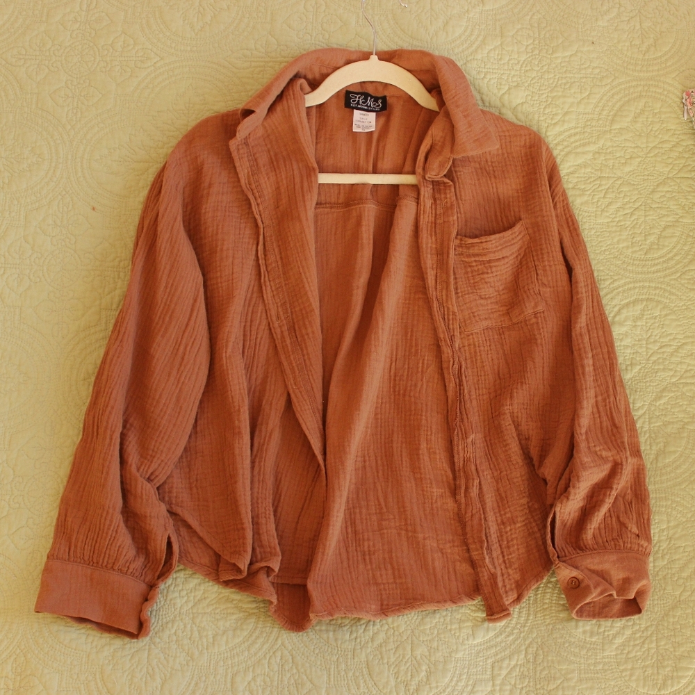 NWOT Cotton Button Down